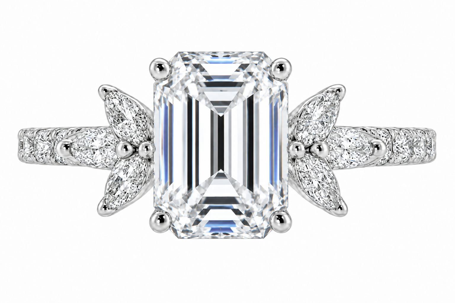 Lyric Ring Emerald