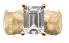 Katelyn Ring - Yellow Gold - Front View