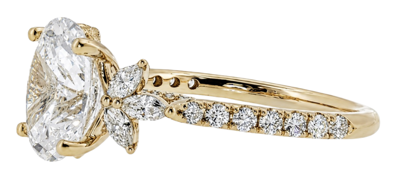 Lyric Ring Oval