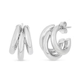 Sol Triple Hoops